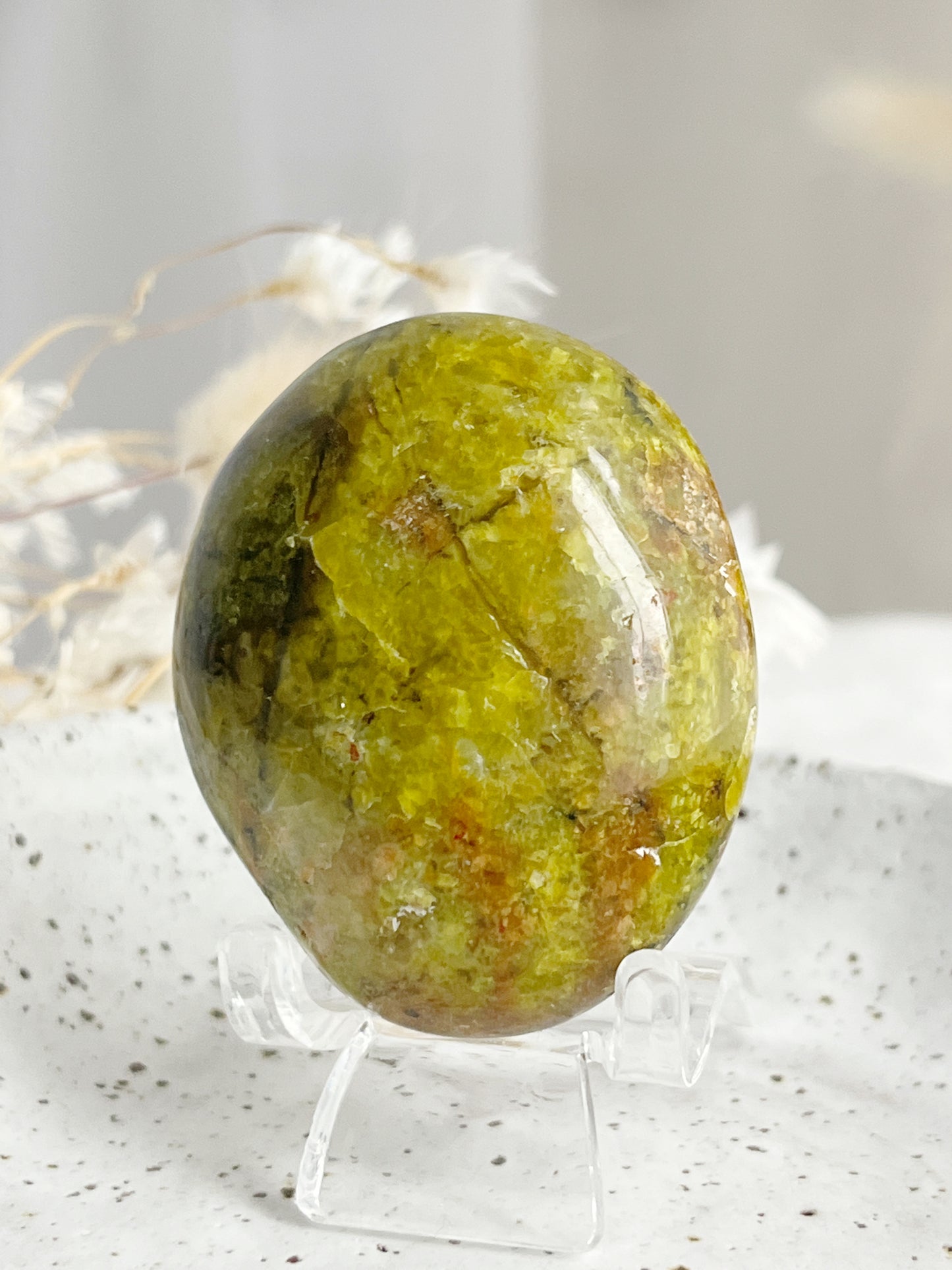 GREEN OPAL PALMSTONE || 31500