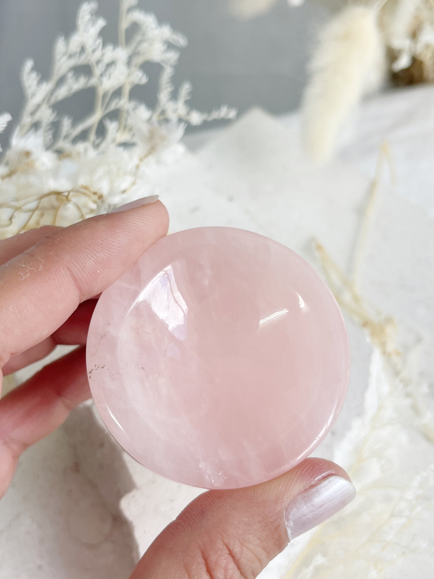 ROSE QUARTZ MINI DISH || 31772