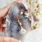 PURPLE CHALCEDONY || SEMI POLISHED 31559