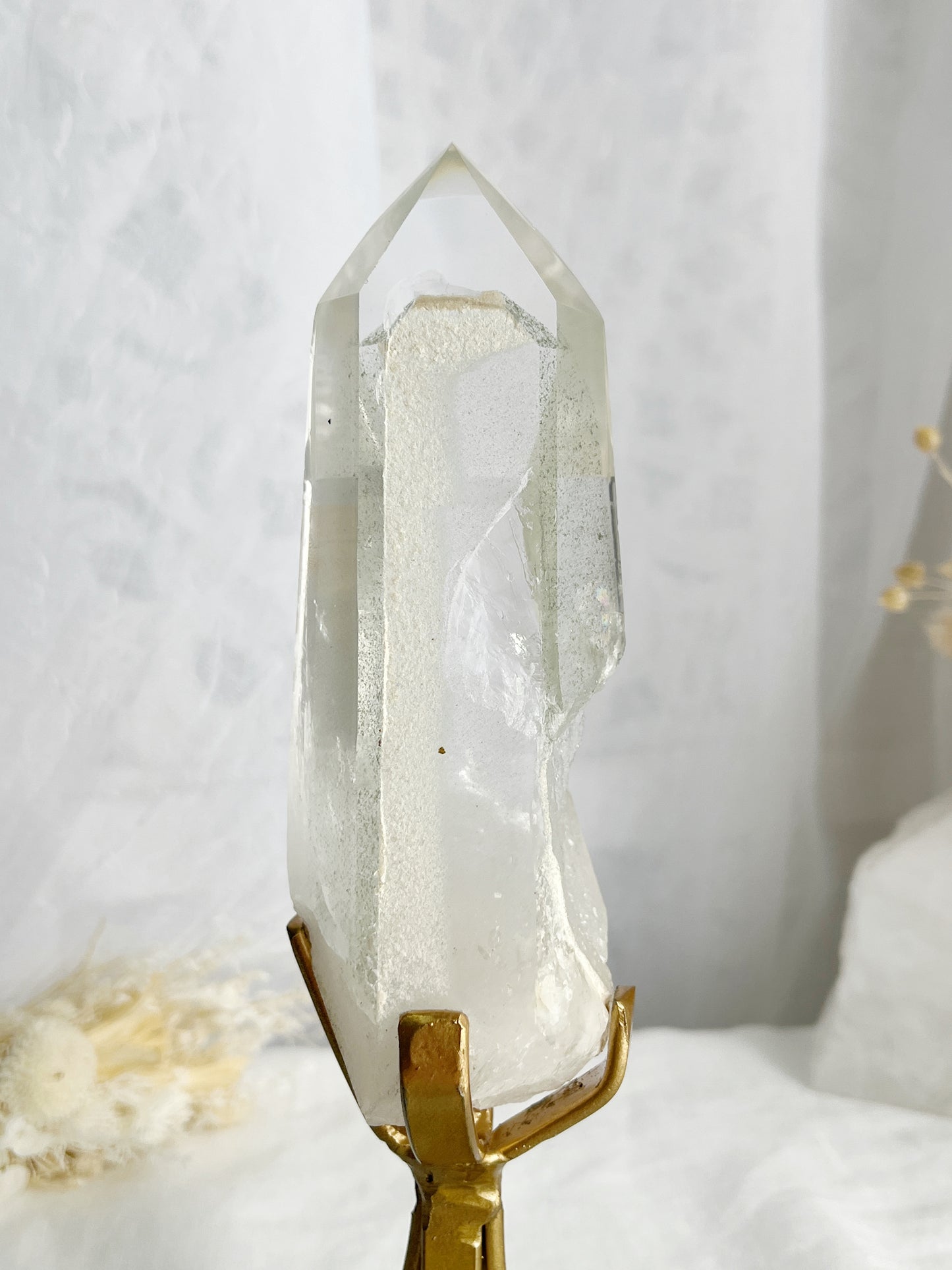 LEMURIAN QUARTZ POINT ON STAND || 30675