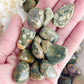 Rhyolite, rainforest jasper Tumble stone, Crystal shop Australia