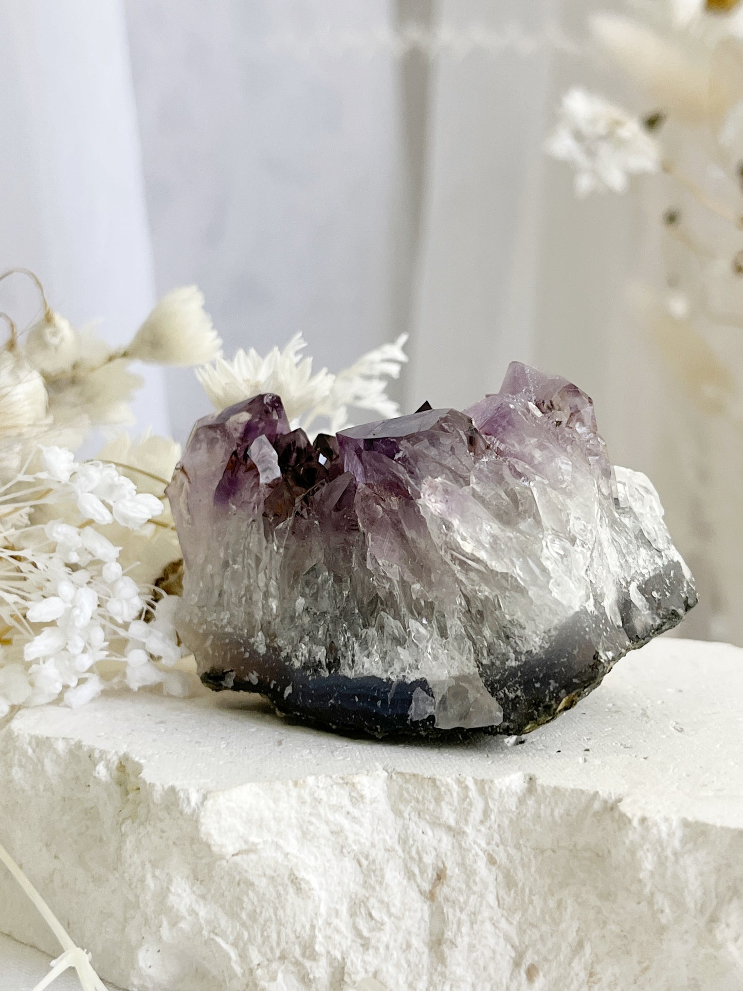 AMETHYST CLUSTER. STONED AND SAGED AUSTRALIA.