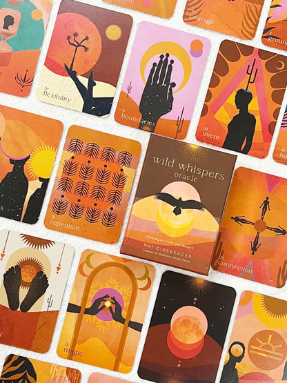 WILD WHISPERS ORACLE DECK, AUSTRALIA STONED AND SAGED