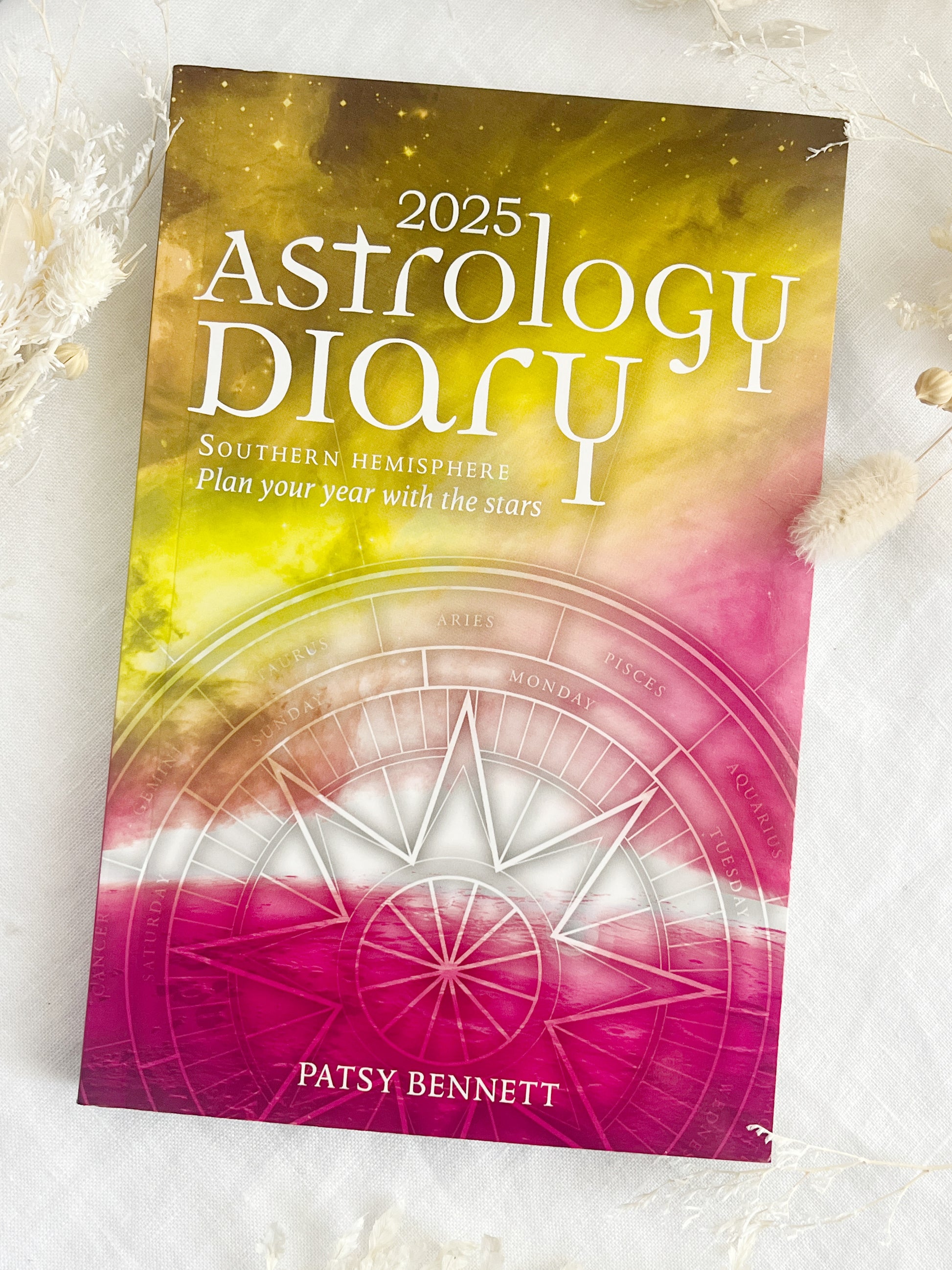 2025 ASTROLOGY DIARY PATSY BENNETT STONED AND SAGED AUSTRALIA
