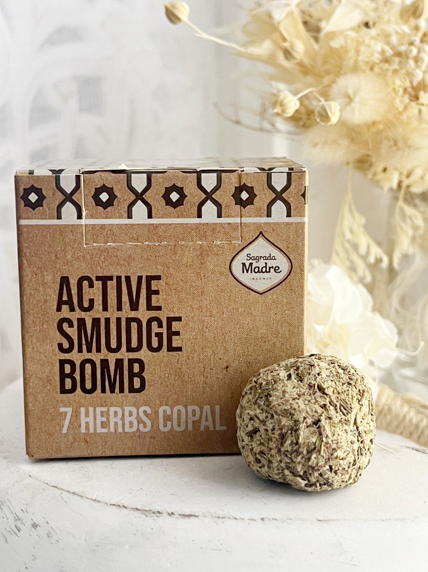 SMUDGE BOMB || 7 HERBS + COPAL 8 PACK