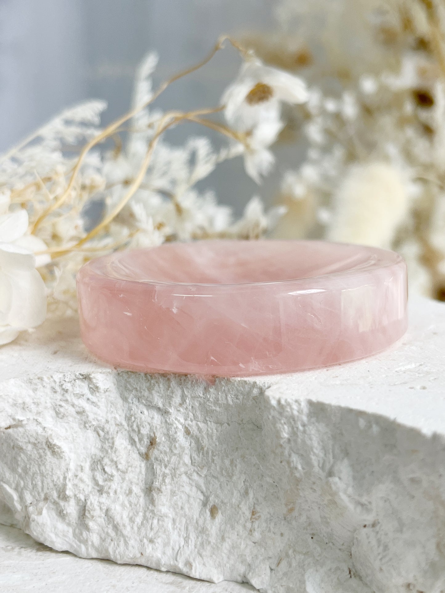 ROSE QUARTZ MINI DISH || 31774