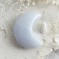 BLUE CHALCEDONY MOON, STONED AND SAGED AUSTRALIA