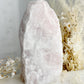 ROSE QUARTZ CRYSTAL LAMP AUSTRALIA SELF LOVE LOVE COMPASSION STONED AND SAGED