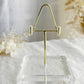 ACRYLIC METAL SPECIMEN CRYSTAL DISPLAY STAND AUSTRALIA GOLD SILVER BLACK