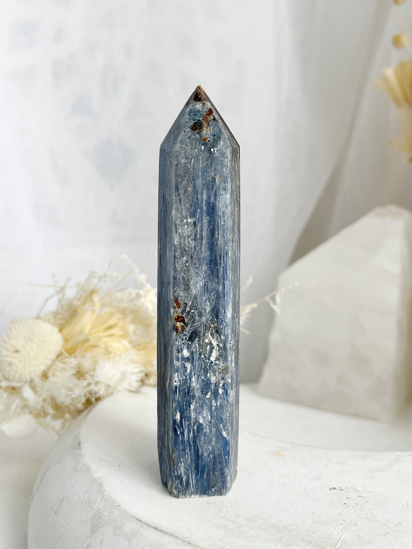 BLUE KYANITE GENERATOR. STONED AND SAGED AUSTRALIA.