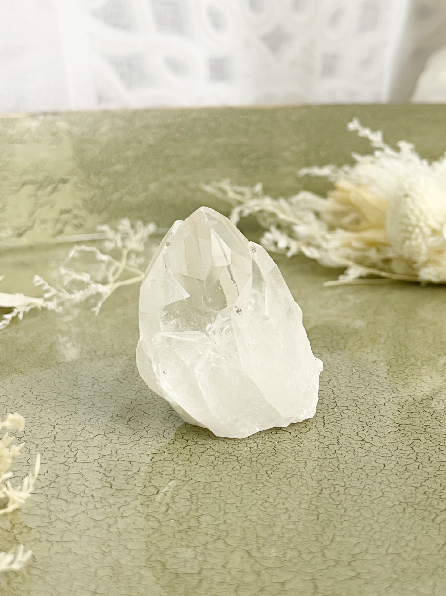 CLEAR QUARTZ CLUSTER || 30046