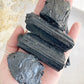 BLACK TOURMALINE ROUGH || INTUITIVELY CHOSEN