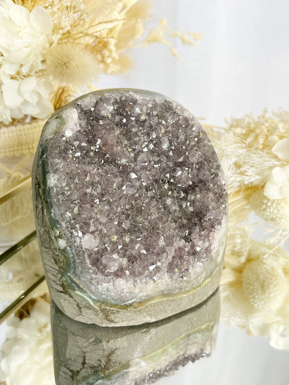 AMETHYST CLUSTER, STONED AND SAGED SHOP AUSTRALIA