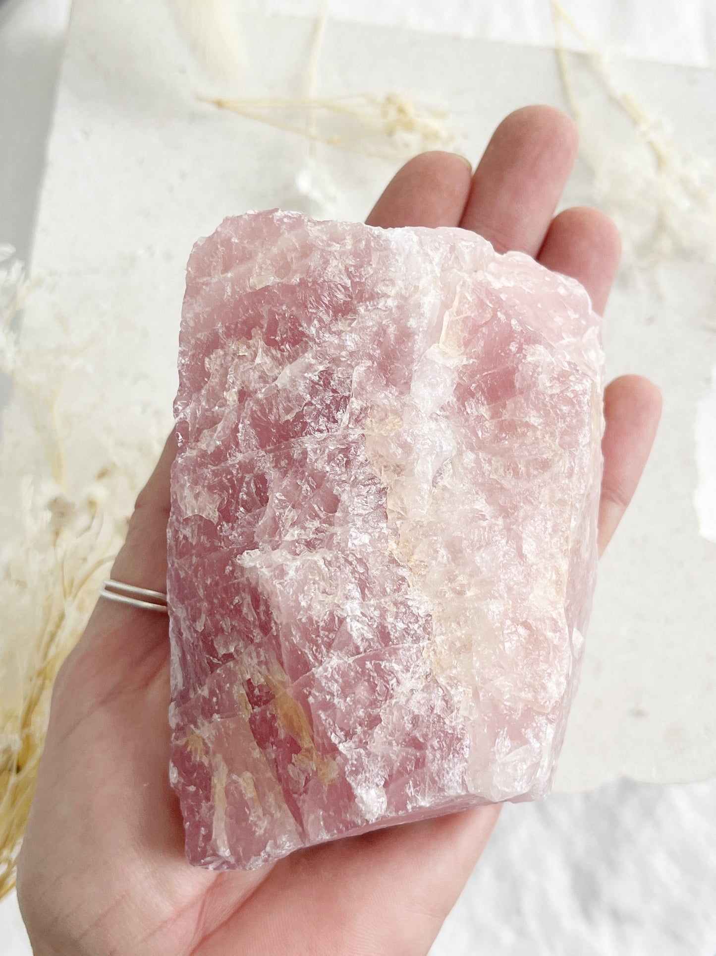 ROSE QUARTZ ROUGH || 31779