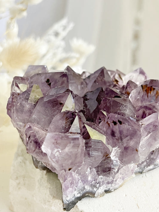 AMETHYST CLUSTER. STONED AND SAGED AUSTRALIA.