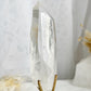 LEMURIAN QUARTZ POINT ON STAND, STONED AND SAGED AUSTRALIA