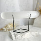 Selenite crystal jewellery display stand holder, Stoned and Saged Australia