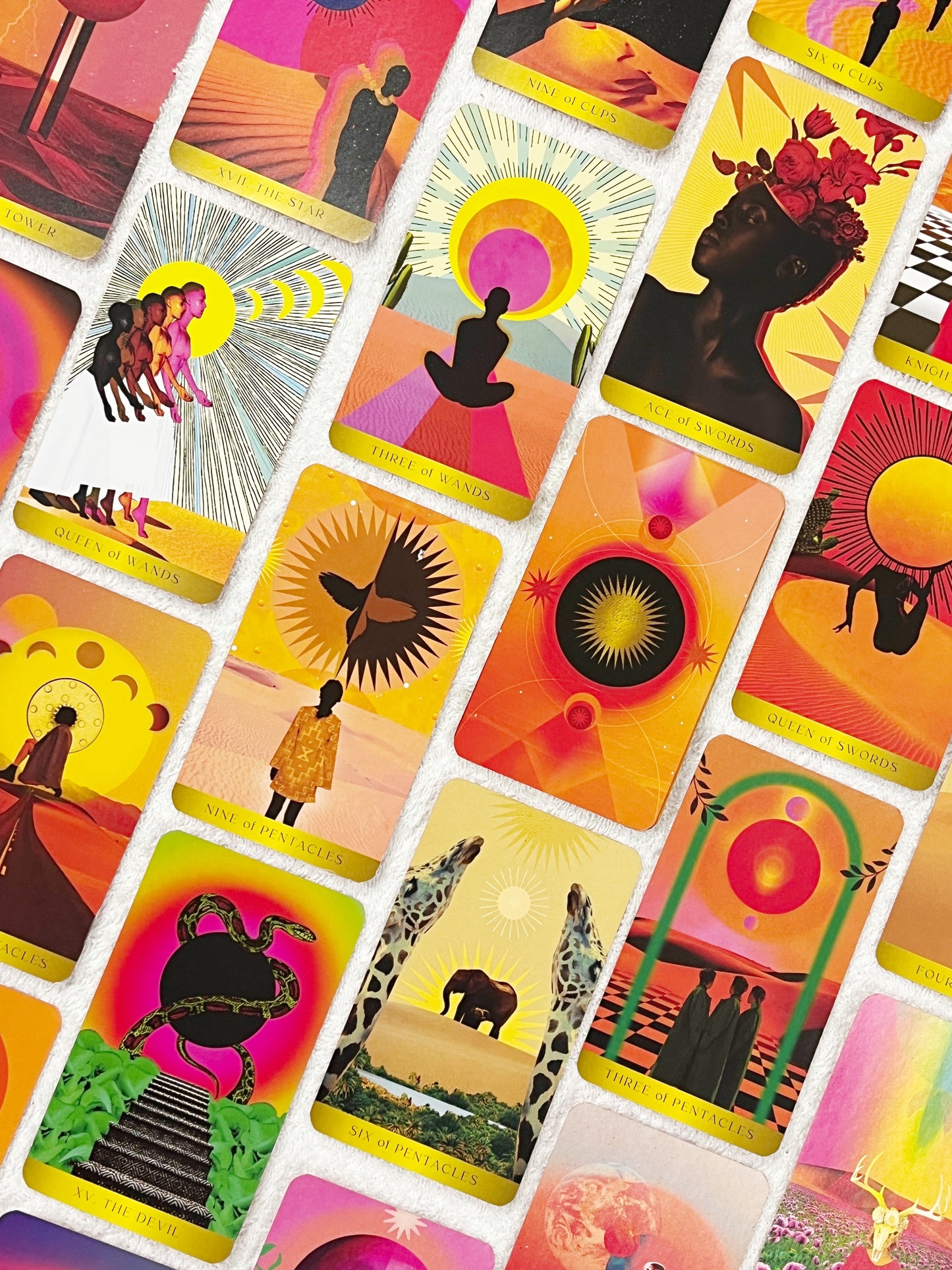 RADIANT WILDS TAROT DECK, AUSTRALIA STONED AND SAGED