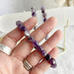 DREAM AMETHYST PEBBLE BRACELET || INTUITIVELY CHOSEN