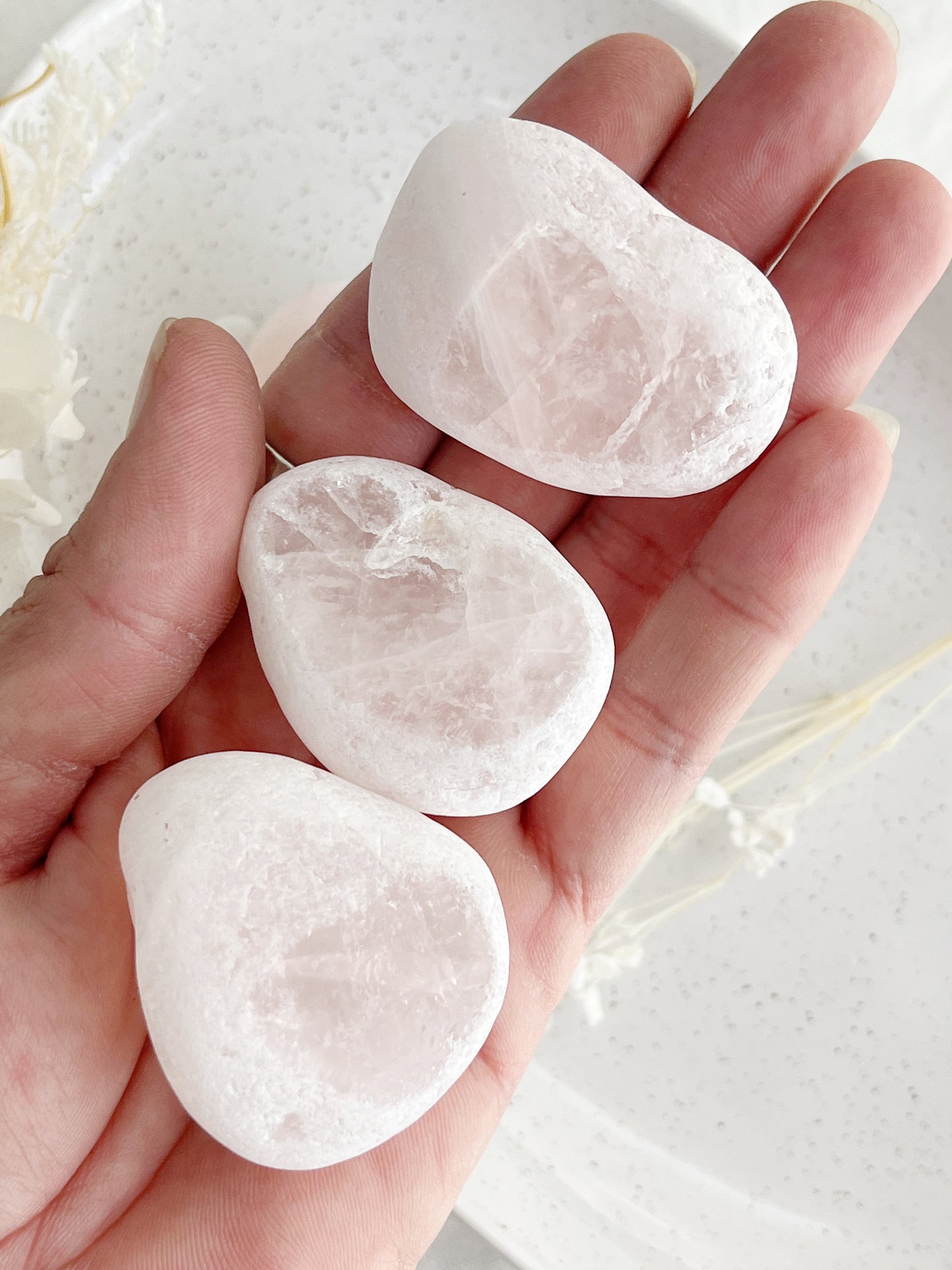 ROSE QUARTZ SEER STONE || INTUITIVELY CHOSEN