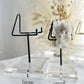 ACRYLIC METAL SPECIMEN CRYSTAL DISPLAY STAND AUSTRALIA GOLD SILVER BLACK