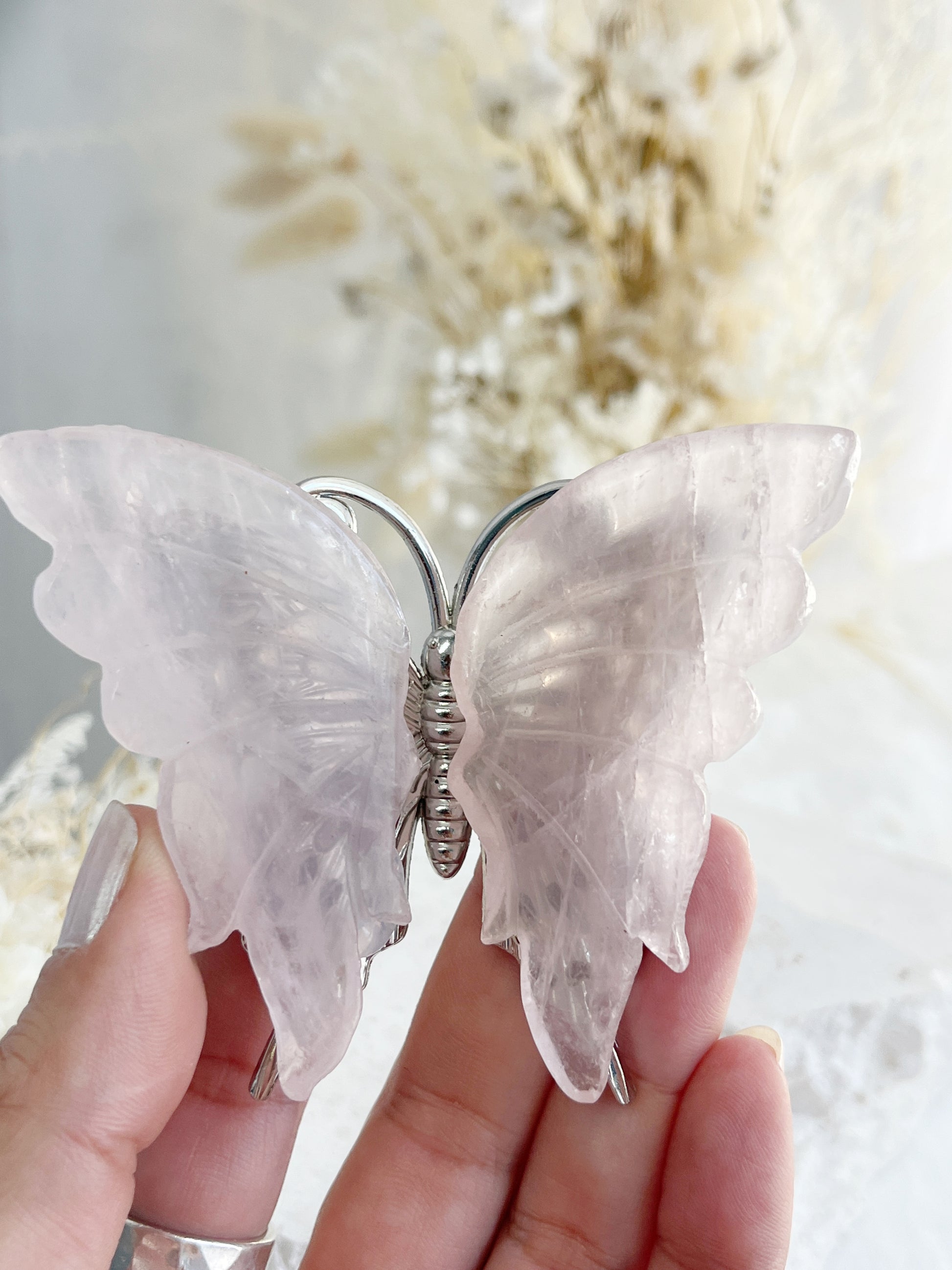 FLOWER AGATE CRYSTAL BUTTERFLY AUSTRALIA SELF GROWTH TRANSFORMATION LOVE HEALING STONED AND SAGED