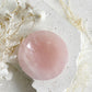ROSE QUARTZ CRYSTAL BOWL MINI TRINKET DISH TRAY SPHERE HOLDER STAND AUSTRALIA SELF LOVE LOVE COMPASSION STONED AND SAGED 