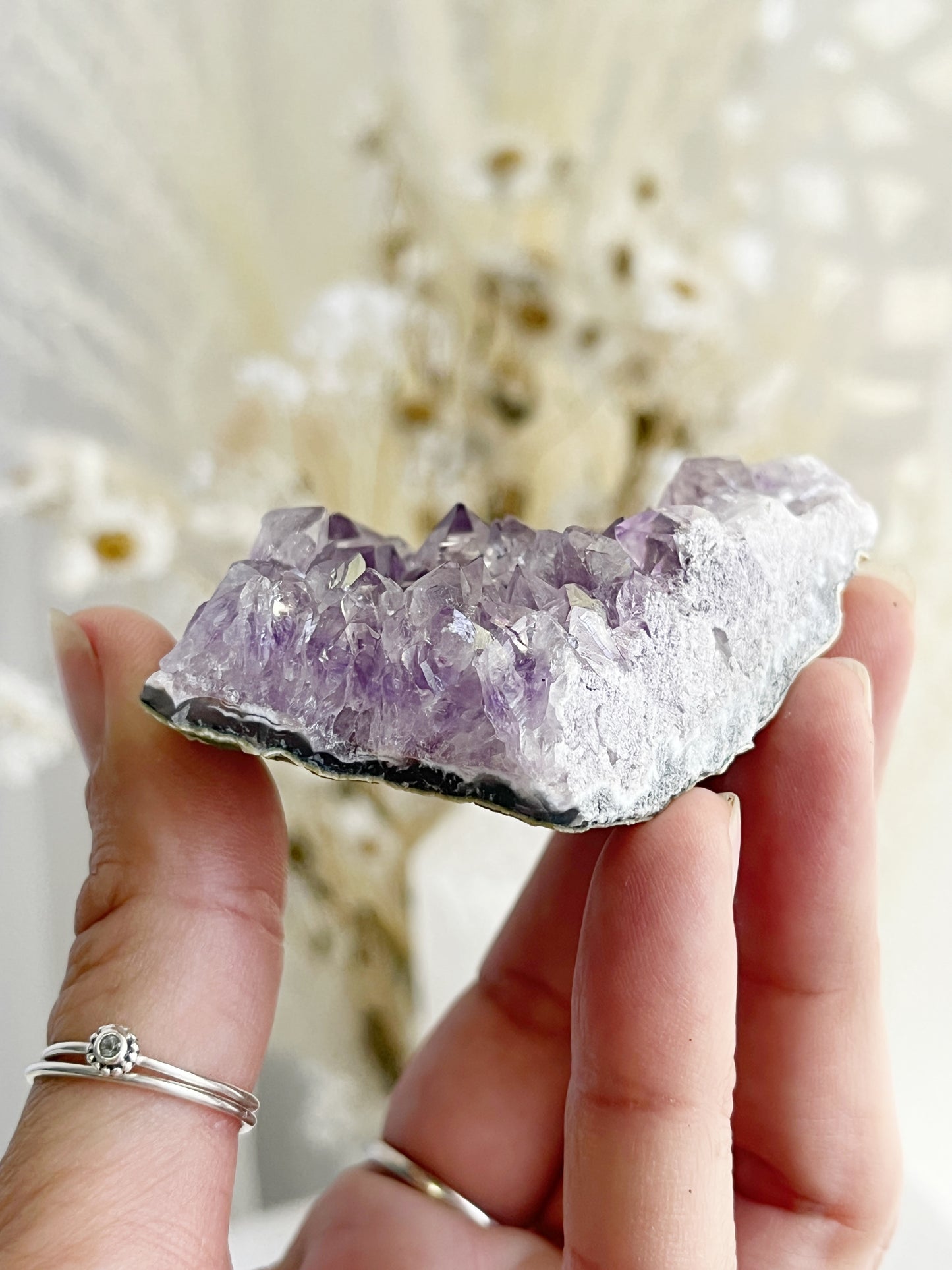 AMETHYST CLUSTER. STONED AND SAGED AUSTRALIA.