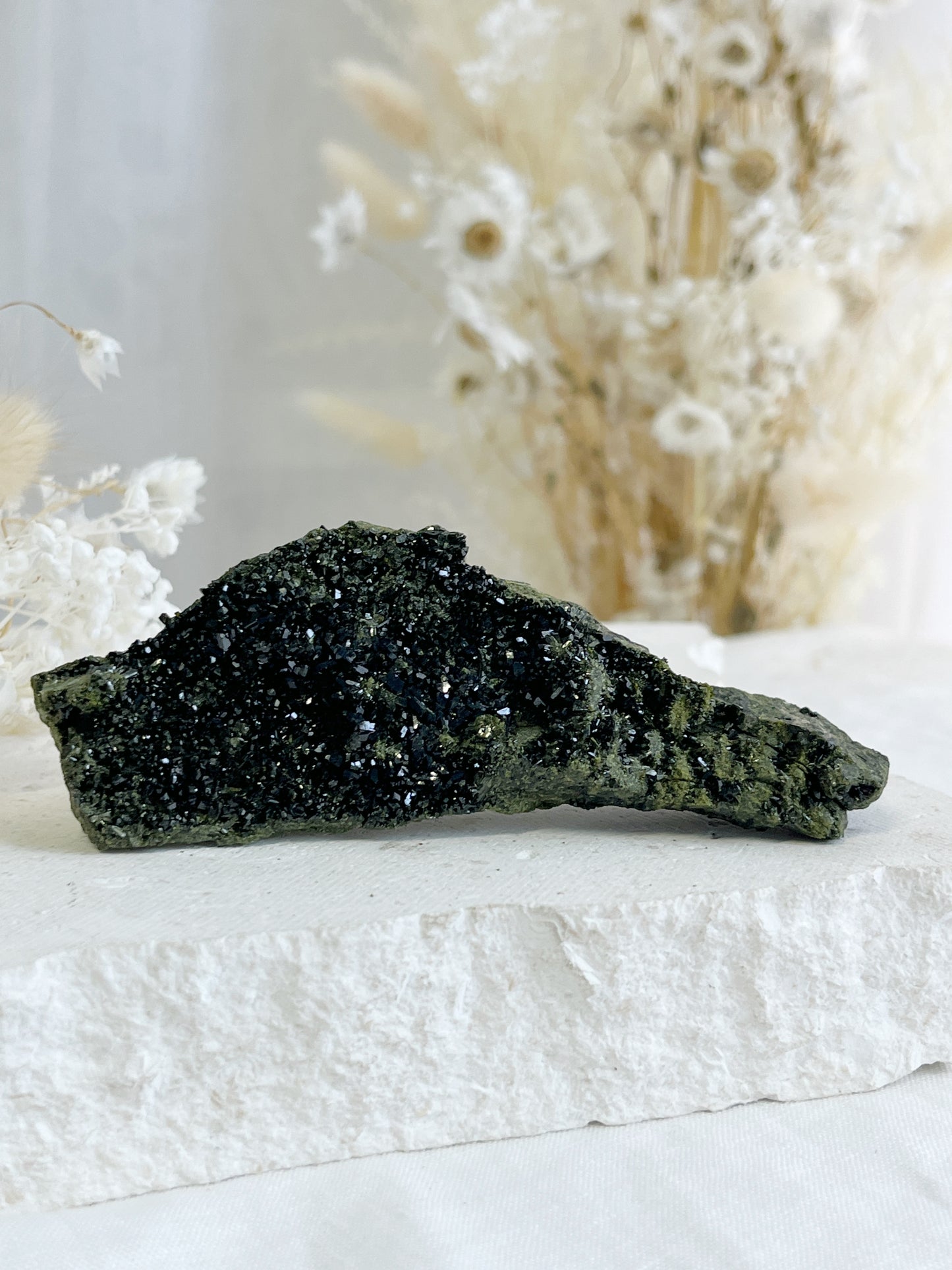 EPIDOTE WITH QUARTZ || 31426