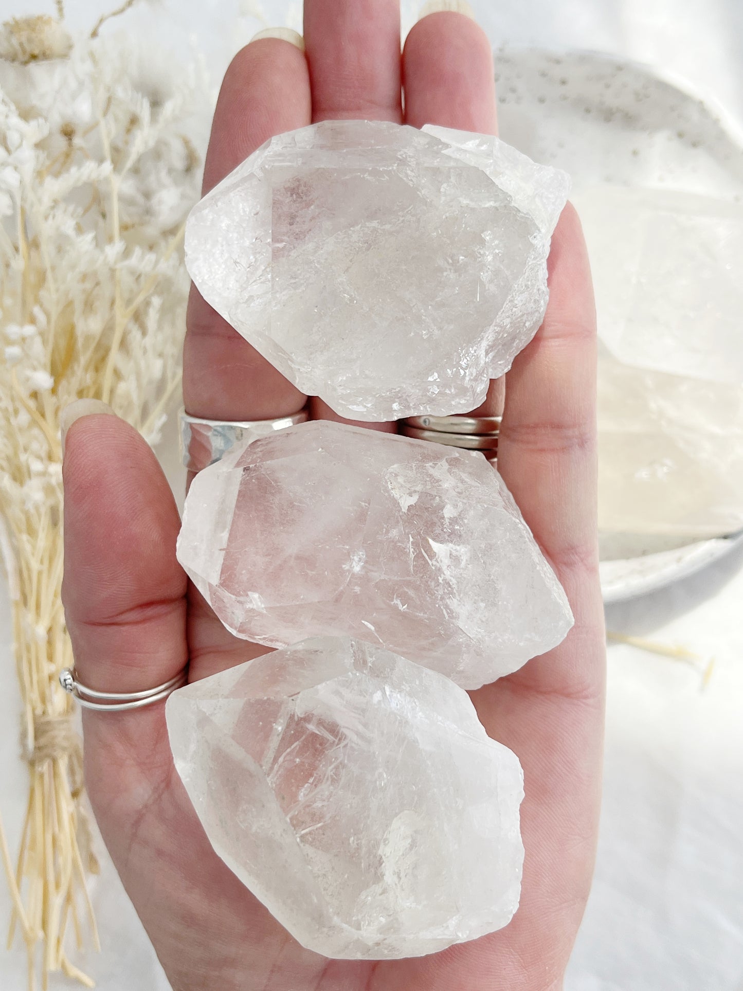 CLEAR QUARTZ POINT || INTUITIVELY CHOSEN