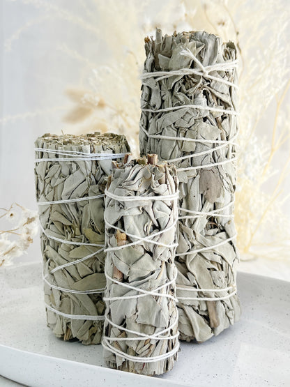 WHITE SAGE || SMUDGE STICK