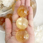 HONEY CALCITE SPHERE | INTUITIVELY CHOSEN