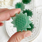 GREEN AVENTURINE FLOWER CARVING || INTUITIVELY CHOSEN