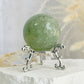 PREHNITE WITH TOURMALINE CRYSTAL SPHERE EMERALD QLD AUSTRALIA