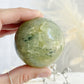 PREHNITE + TOURMALINE SPHERE || 32165