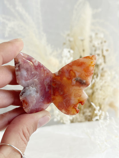 CARNELIAN 3D BUTTERFLY || 32150