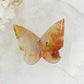 carnelian 3d butterfly australia crystals stoned and saged