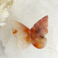 carnelian 3d butterfly australia crystals stoned and saged