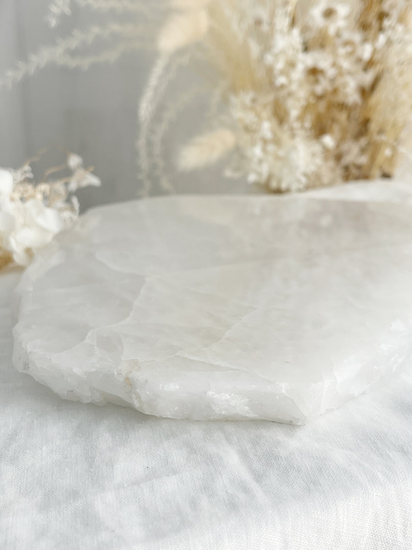 CLEAR QUARTZ SLAB || 31728