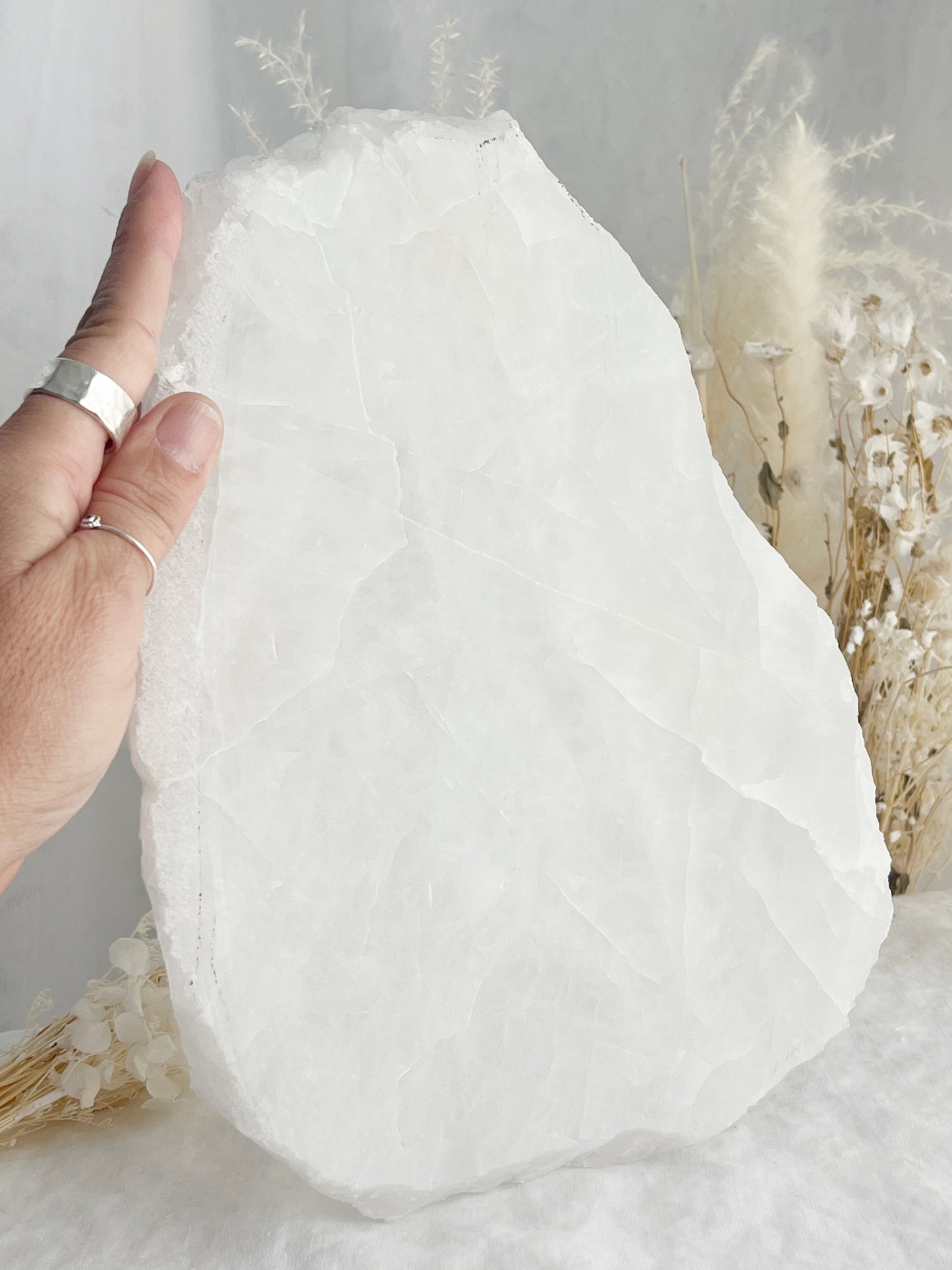 CLEAR QUARTZ SLAB || 31728