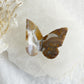 BROWN BRECCIATED JASPER 3D BUTTERFLY || 32154