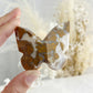 BROWN BRECCIATED JASPER 3D BUTTERFLY || 32154