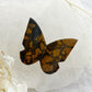 BROWN BRECCIATED JASPER 3D BUTTERFLY || 32155