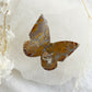 BROWN BRECCIATED JASPER 3D BUTTERFLY || 32156