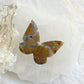 BROWN BRECCIATED JASPER 3D BUTTERFLY || 32158