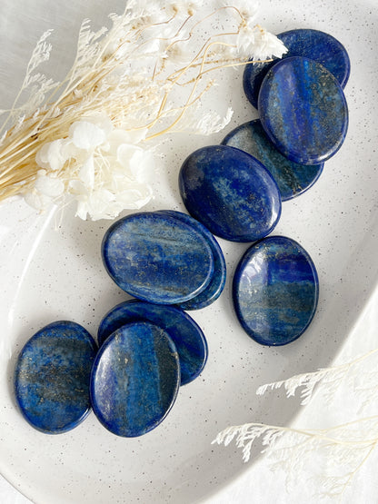 LAPIS LAZULI WORRY STONE, CRYSTALS AUSTRALIA