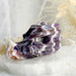 DREAM AMETHYST CHEVRON DRAGON SKULL CARVING AUSTRALIA