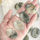 PREHNITE WORRY STONE || INTUITIVELY CHOSEN