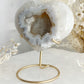 DRUZE AGATE HEART || 33010