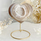 BROWN AND WHITE DRUZE AGATE HEART ON STAND AUSTRALIA